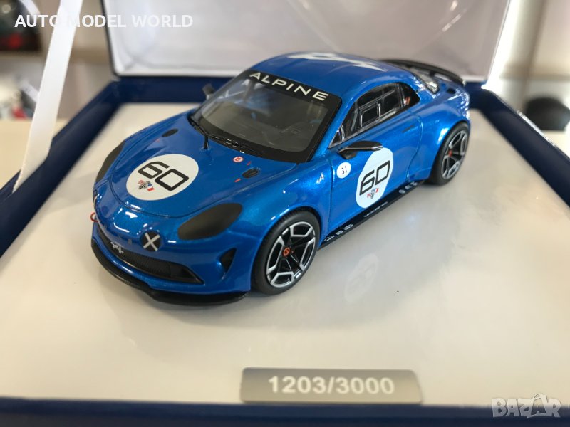 Метална колекционерска количка NOREV RENALUT ALPINE A110 LIMITED, снимка 1