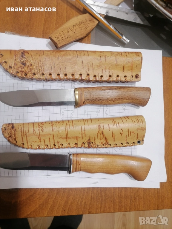 Нож с кания, снимка 1