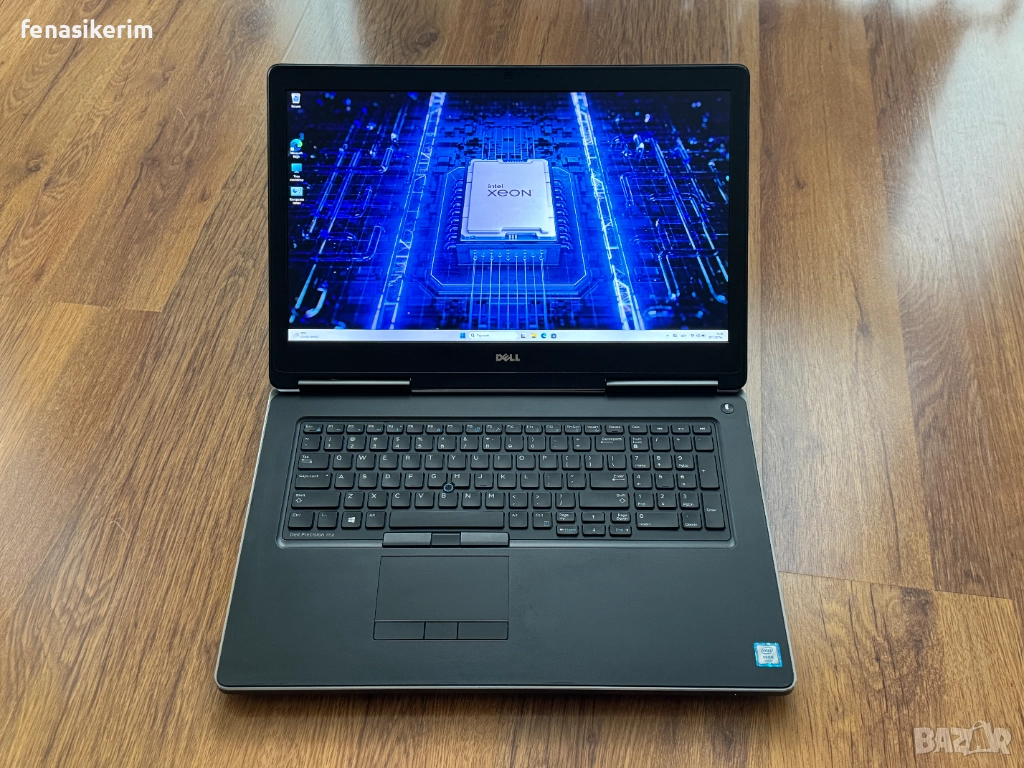 17.3' Full HD Xeon® E3-1505M DELL Precision 7710 Carbon 16GB DDR4/512GB SSD/Quadro M4000M 4GB, снимка 1