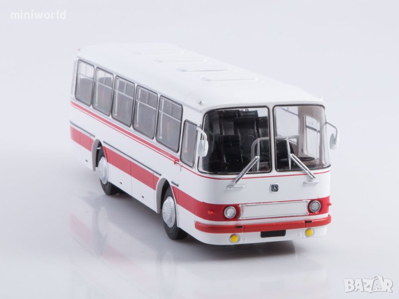 ЛАЗ-697Н Турист автобус 1975 - мащаб 1:43 на Наши автобуси моделът е нов в блистер, снимка 1