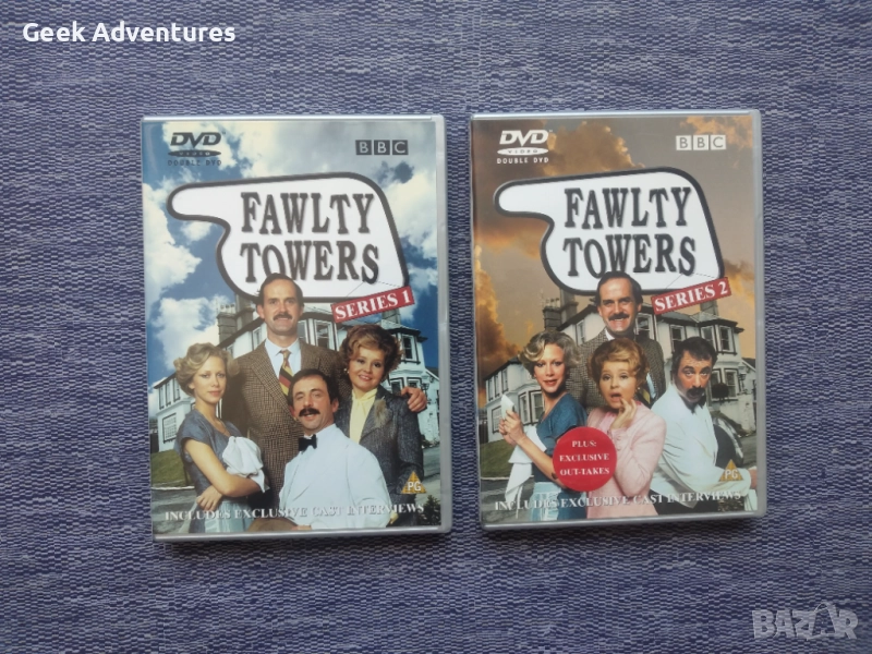 Fawlty Towers Series 1 & 2 DVD Британски Хумор Ситком двд, снимка 1