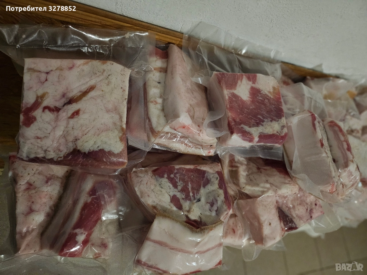 Прясна сланина, снимка 1