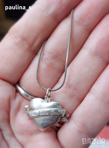 Марково сребърно сърце / Сърце / "Follie Follie" Show, снимка 1