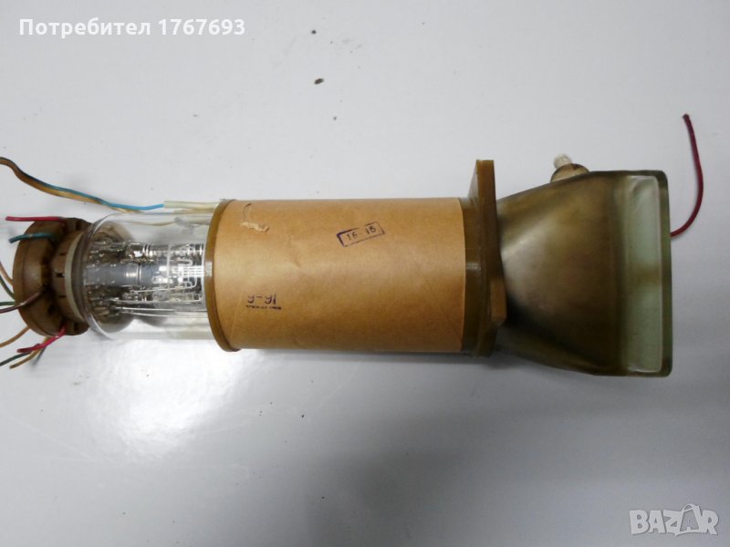 Електронно лъчева тръба за осцилоскоп 8ЛО6И, снимка 1