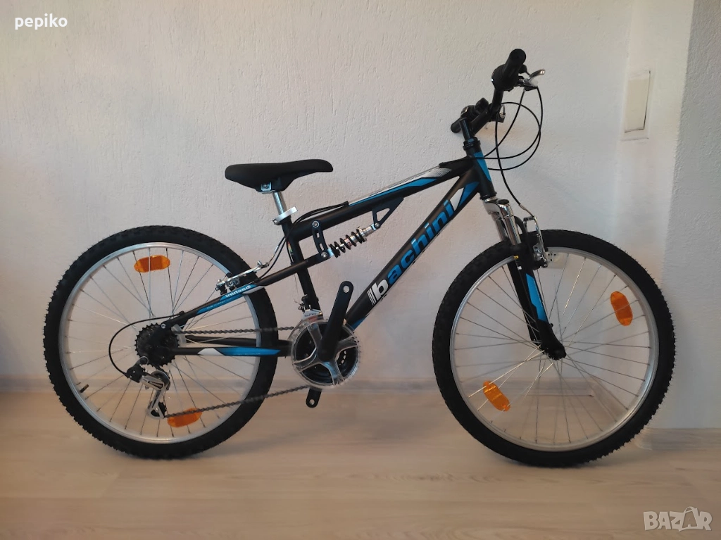 Продавам колела внос от Германия  юношески мтв велосипед BACHINI SPEED 24 цола, снимка 1