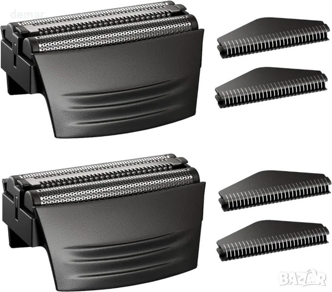 Резервна глава за самобръсначка Remington TITANIUM-X Flex & Pivot и нож F5800 & F7800, 2 броя, снимка 1