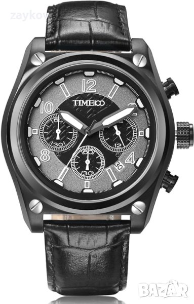 TIME100 Мъжки кварцови часовници Многофункционални спортни ежедневни , снимка 1