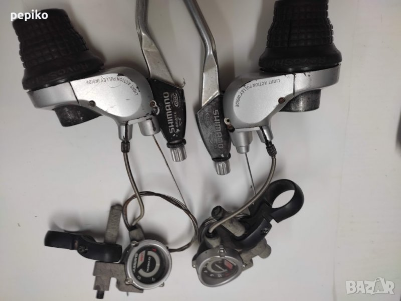 Продавам колела внос от Германия  комплект команди SHIMANO SB-C051 3 X 8, снимка 1