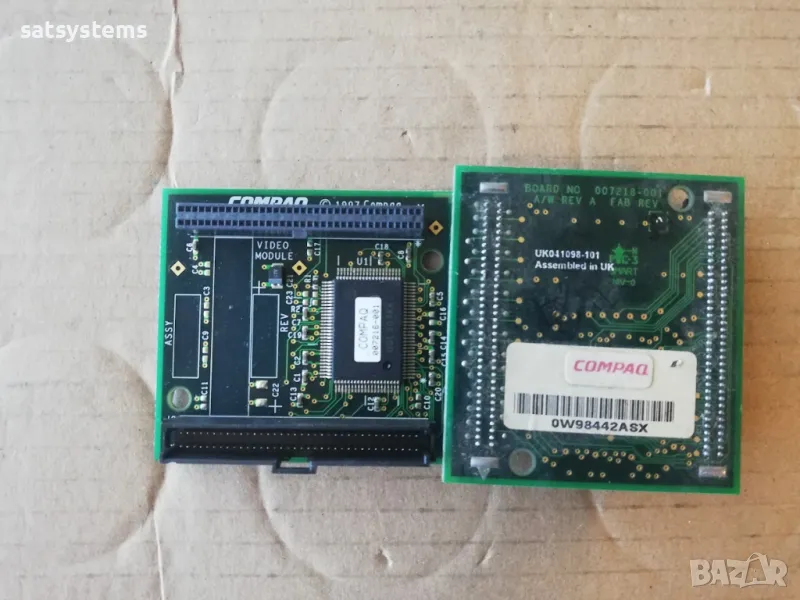 COMPAQ DP2000 HEWLETT PACKARD HP 1MB VIDEO RAM UPGRADE, снимка 1