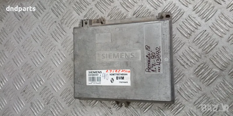 Компютър Renault 19 1.7i 1990г.	, снимка 1