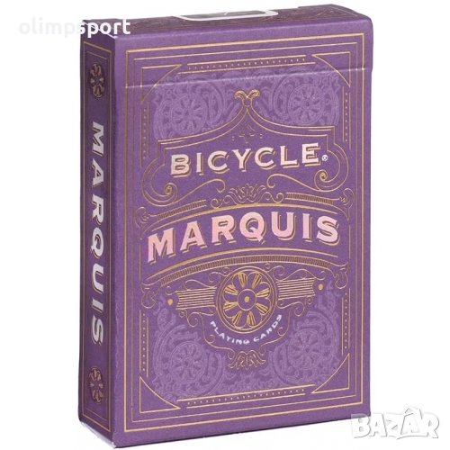 Карти за игра Bicycle Marquis се отличават с луксозен, сложен дизайн, който предизвиква усещането за, снимка 1