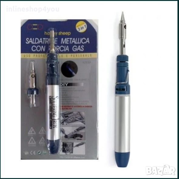 Газов поялник-бренер за дребни поправки, снимка 1