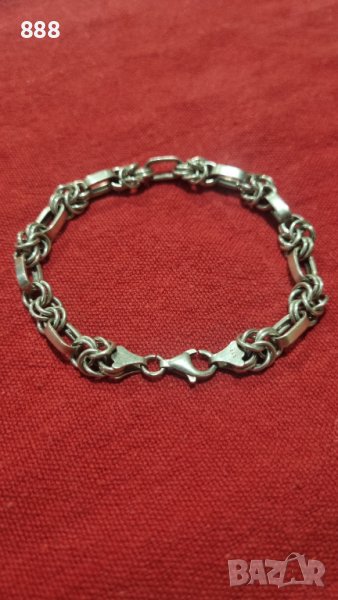 Сребърна гривна 925 проба , снимка 1