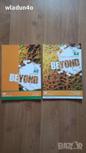 BEYOND A2 -учебник и тетрадка -35лв, снимка 1