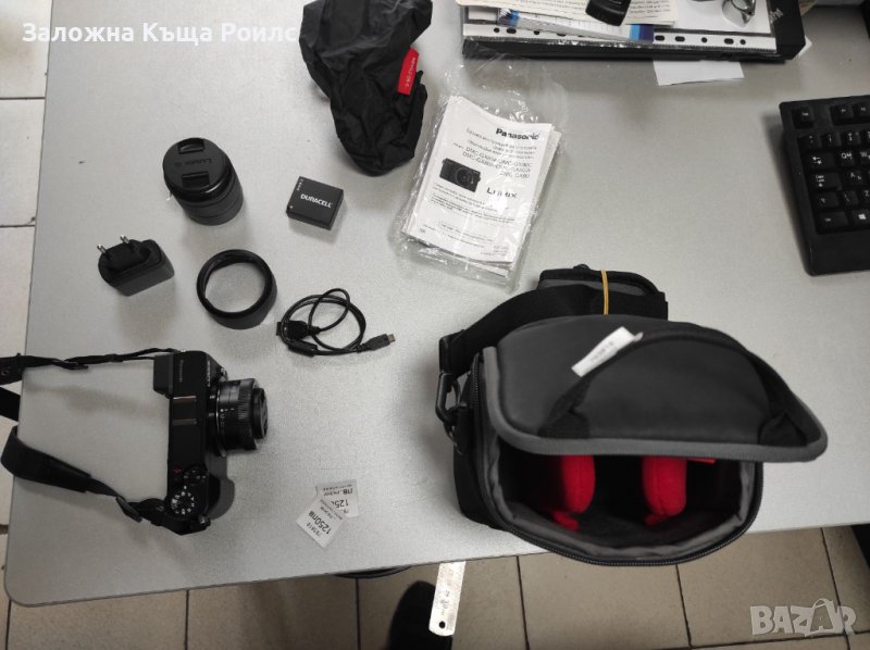 Фотоапарат Panasonic Lumix DMC-GX80 Black тяло + Обектив Panasonic Lumix G Vario 12-32mm f/3.5-5.6 A, снимка 1