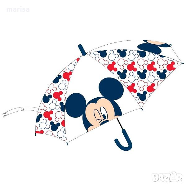 Детски чадър Disney Mickey, автоматичен 5908213326809, снимка 1
