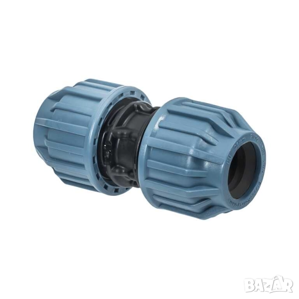 Муфа PP бърза връзка за PE тръби Jason, ф32 мм, 10 bar, снимка 1