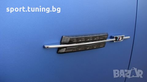  Диодни мигачи за BMW E46 M-Look (1998-2001) - опушени, снимка 1