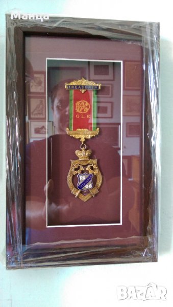 Сребърни Масонски медали , снимка 1