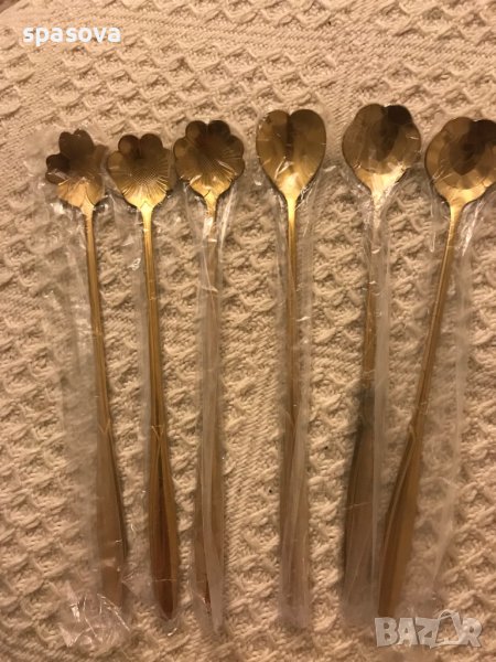 Намалени! 6 лъжици за чашите за коктейл, снимка 1