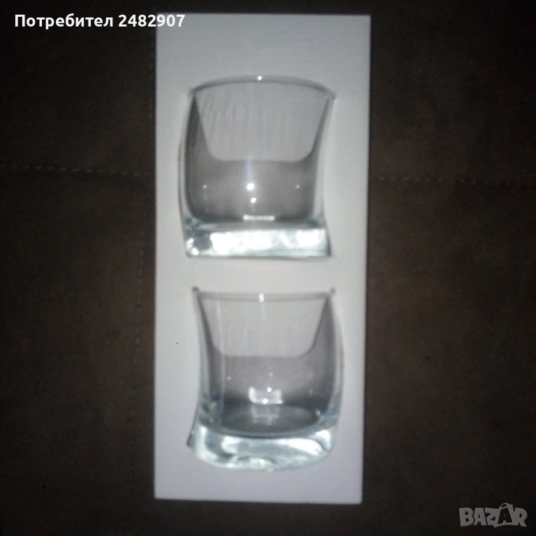 Комплект чаши за уиски - 2 бр. , снимка 1
