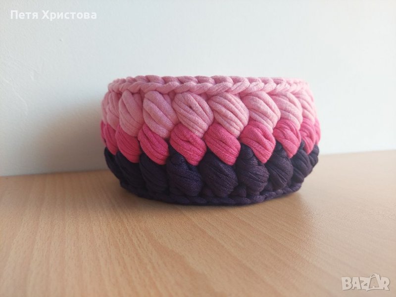 Ръчно изплетени панери, снимка 1