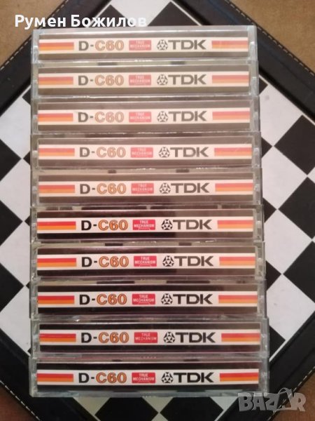 Много запазени  TDK D-C60, снимка 1