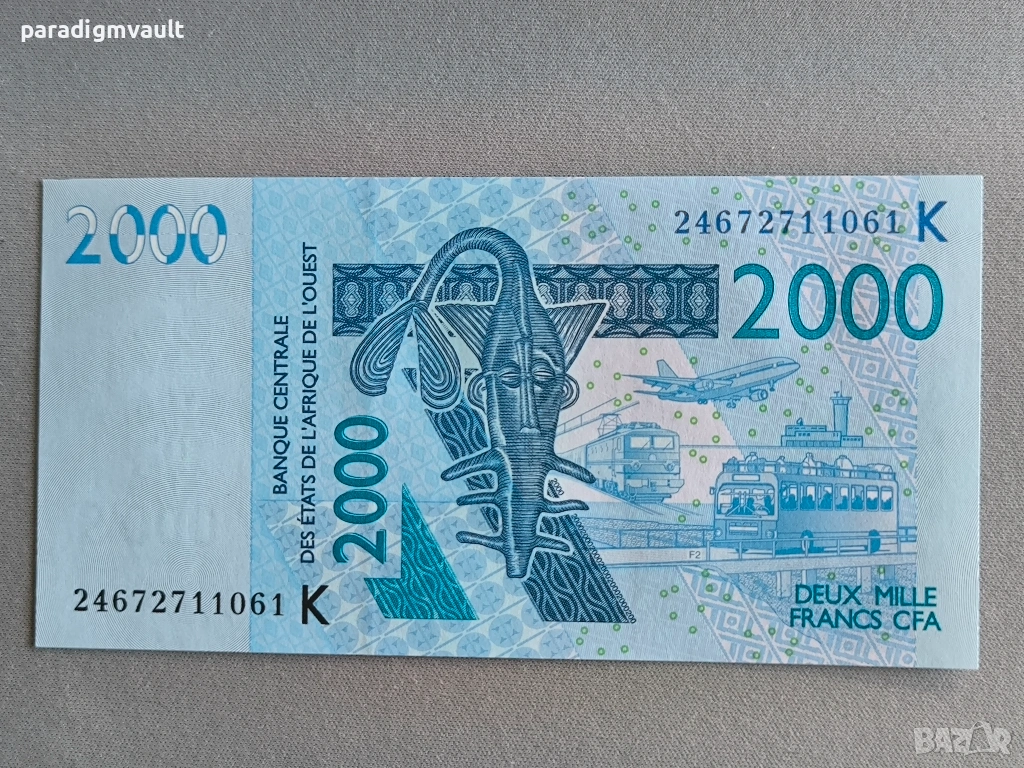 Банкнота - Сенегал - 2000 франка UNC | 2003г., снимка 1