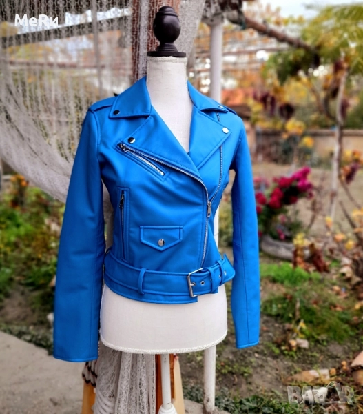 ZARA - Кожено яке , снимка 1