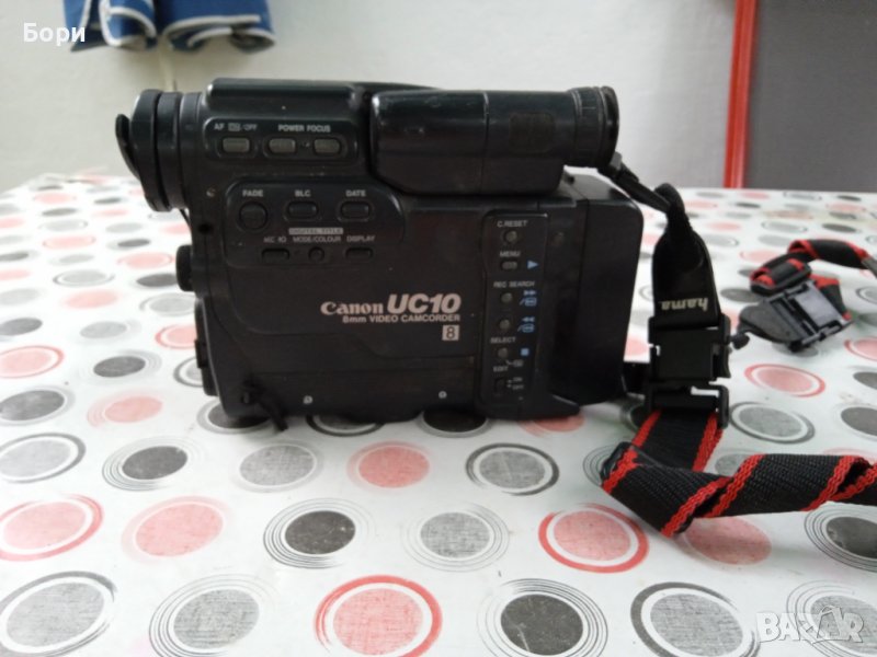 Canon UC10 8mm Video Camcorder and Видеокамера, снимка 1