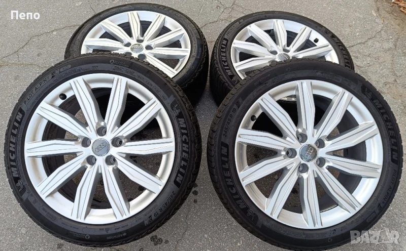 Оригинални джанти 19 цола с гуми зимни Audi A6 S6 дот 2020г, снимка 1