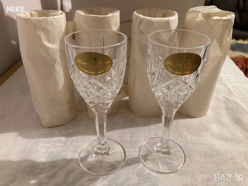 Кристални чаши за шери, снимка 1