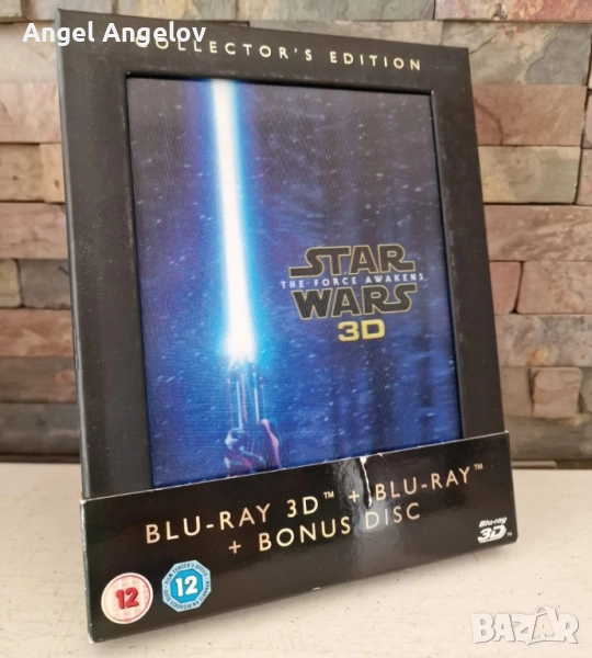 Star Wars The Force Awakens (Collectors Edition 3D & Blu Ray цена 25лв Digibook, снимка 1