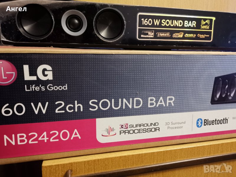 Саундбар sound bar LG NB2420A, снимка 1