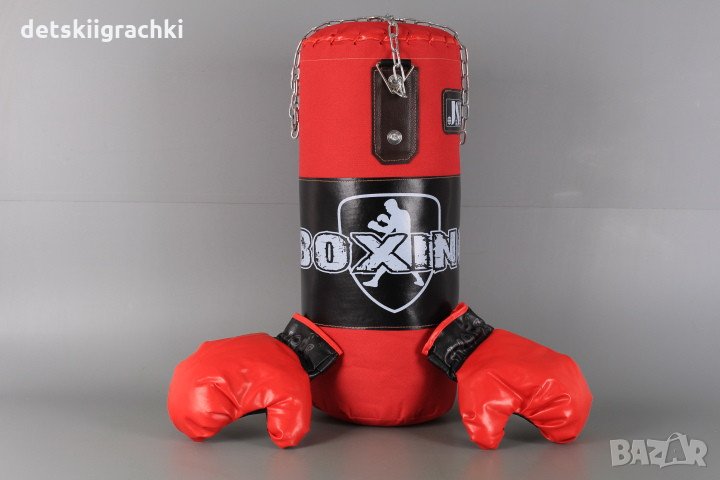 Боксова круша   с ръкавици, снимка 1