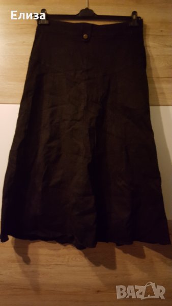 Дълга разкроена пола голям размер 2ХЛ, снимка 1