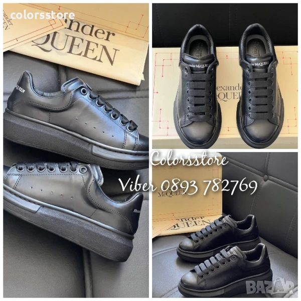 Черни кецове  Alexander McQueen-unisex/BR30, снимка 1