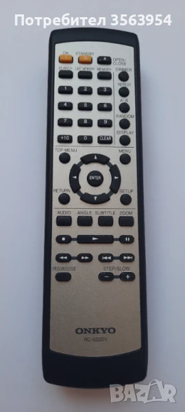 Оригинално дистанционно ONKYO RC-522DV, снимка 1