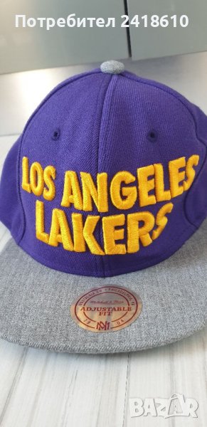 Mitchell & Ness NBA Los Angeles Lakers Wool НОВО! ОРИГИНАЛ! Вълнена шапка с козирка!, снимка 1