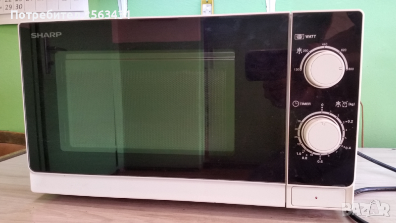 МИКРОВЪЛНОВА ФУРНА 20Л - SHARP R-200, снимка 1