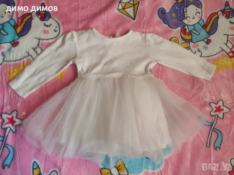 Детска рокля с дълги ръкави , снимка 1