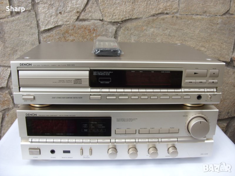 Receiver Denon DRA-425R шампанско ДУ, снимка 1