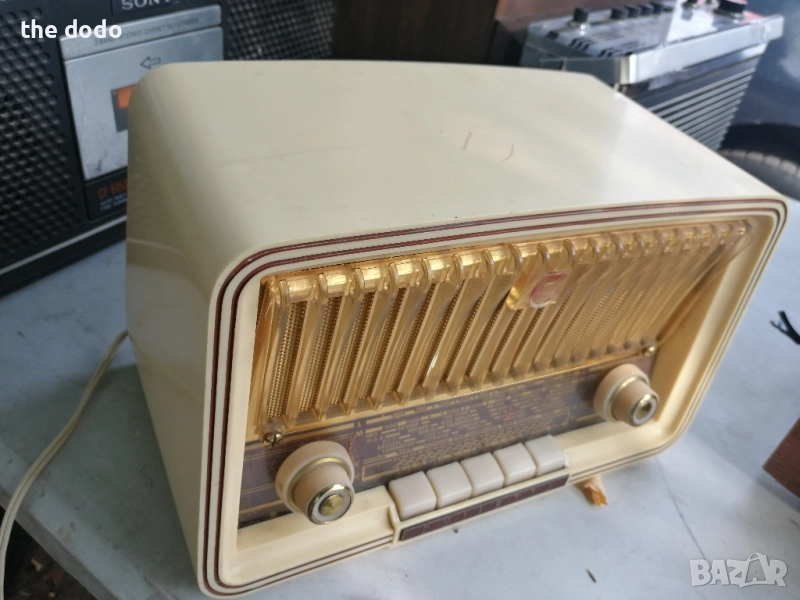 антично лампово радио philips, снимка 1