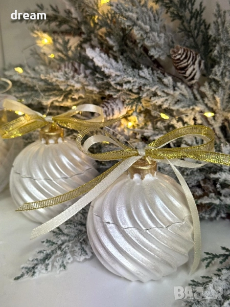 Свещ “Коледна топка”, снимка 1