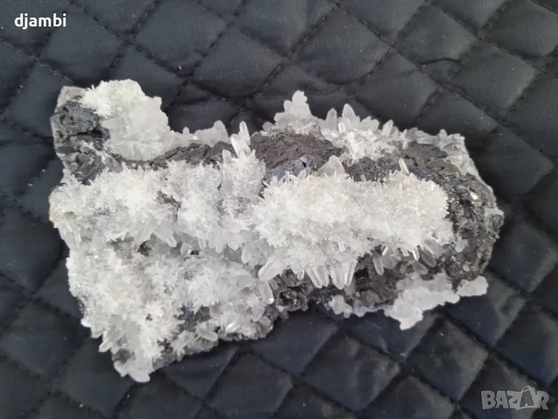 №205,Кварц,Кварцова друза,Сфалерит,Родопи, Мадан,, снимка 1