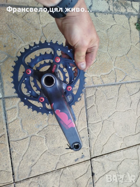 Курбел карбон със средно движение за велосипед колело truvativ , снимка 1