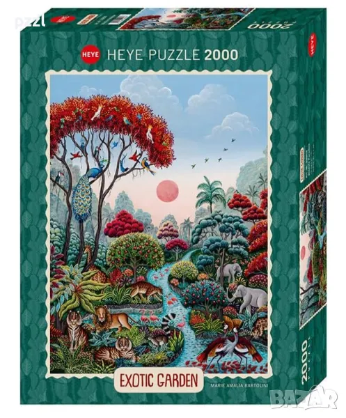 [неналичен] Пъзел "Wildlife Paradise" 2021г. Heye 2000 части, снимка 1