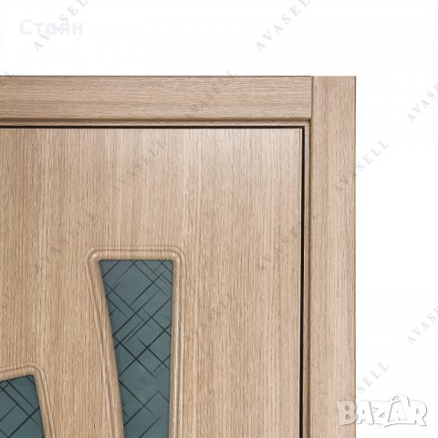 Интериорна врата със стъкло - Вътрешна Модерна в ПРОМОЦИЯ врата от МДФ, снимка 4 - Интериорни врати - 27931056