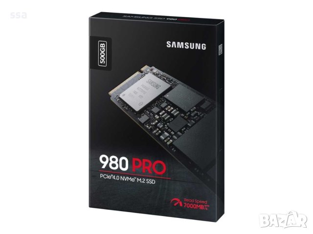 SAMSUNG 980 PRO SSD 500GB M.2 NVMe PCIe 4.0 - MZ-V8P500BW, снимка 9 - Твърди дискове - 43356942