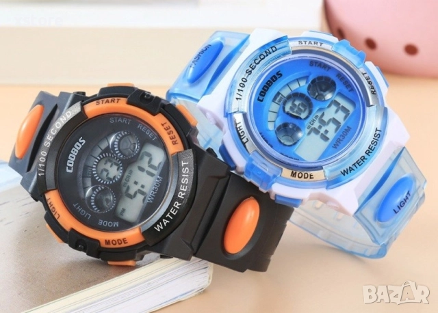 Мултифункционален детски водоустойчив до 30 метра часовник, снимка 9 - Детски - 52740068